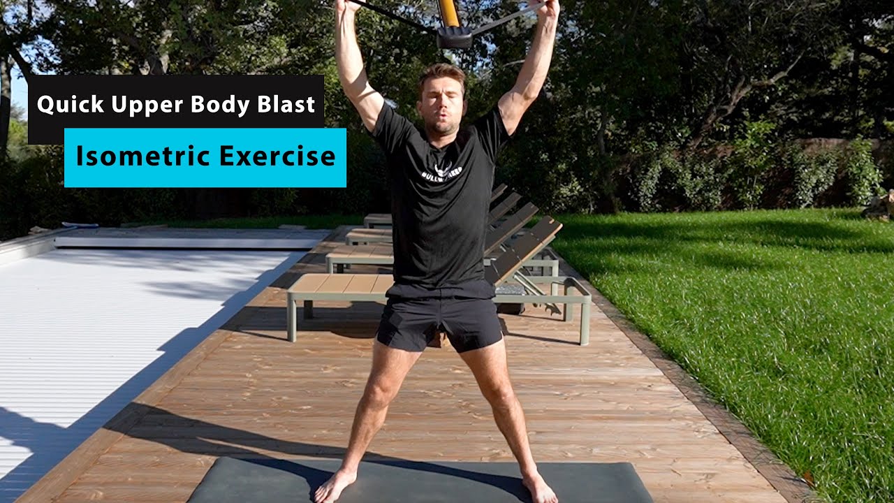 Quick Upper Body Blast: Bullworker Isometric Routine for Maximum Muscle Contractions