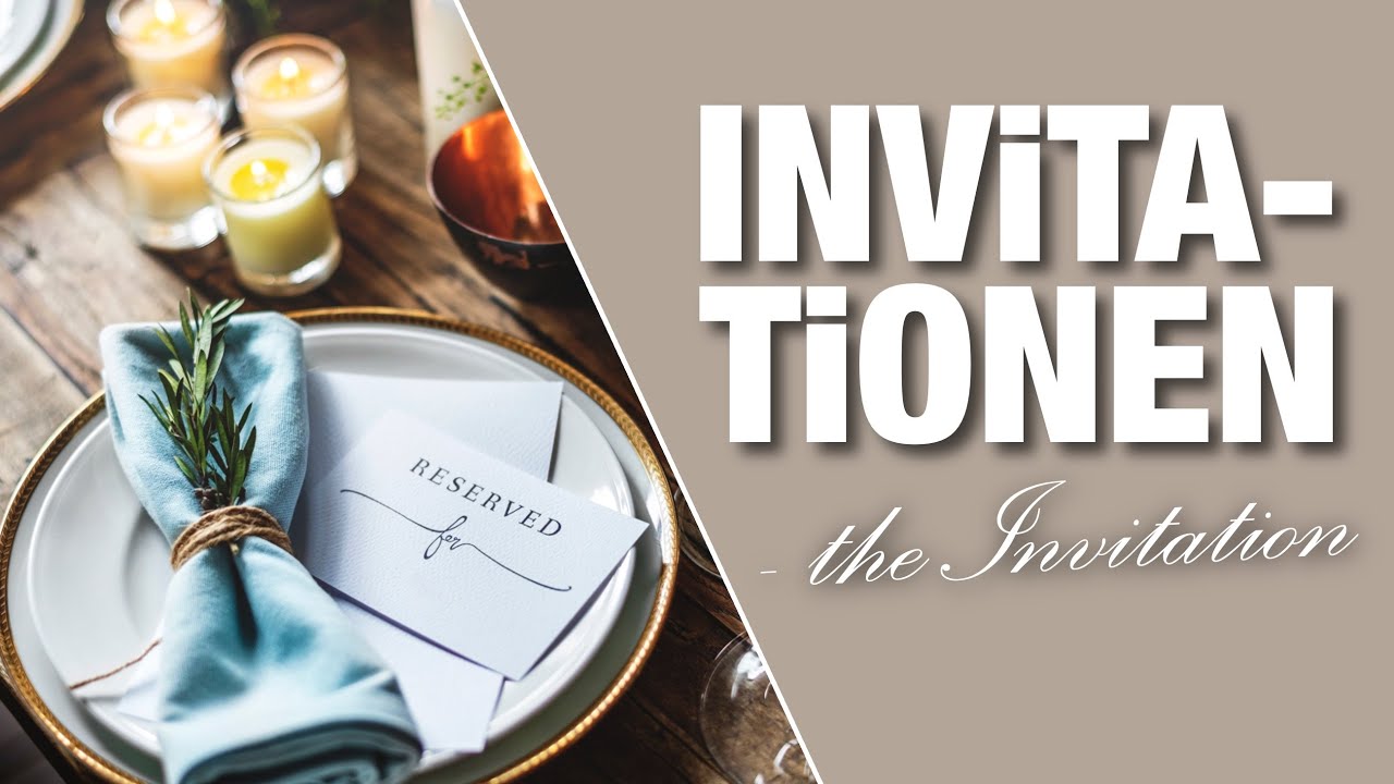 INViTATiONEN | Frank Ahlmann