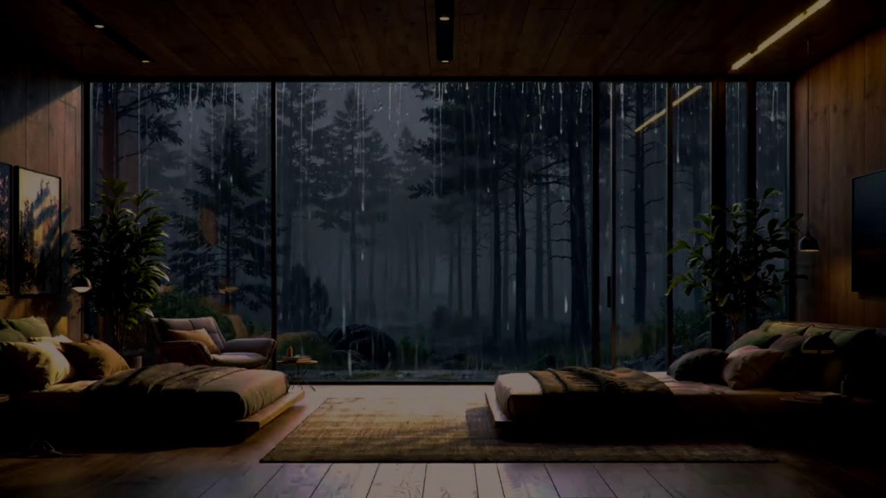 Fall Asleep in 120 Seconds: Heavy Rain & Deep Sleep Piano