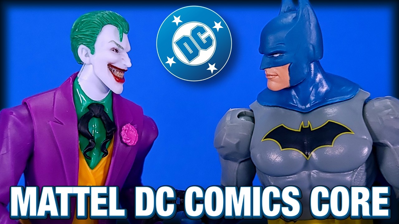 Обзор коллекционной фигурки Бэтмена и Джокера от Mattel по мотивам комиксов DC!