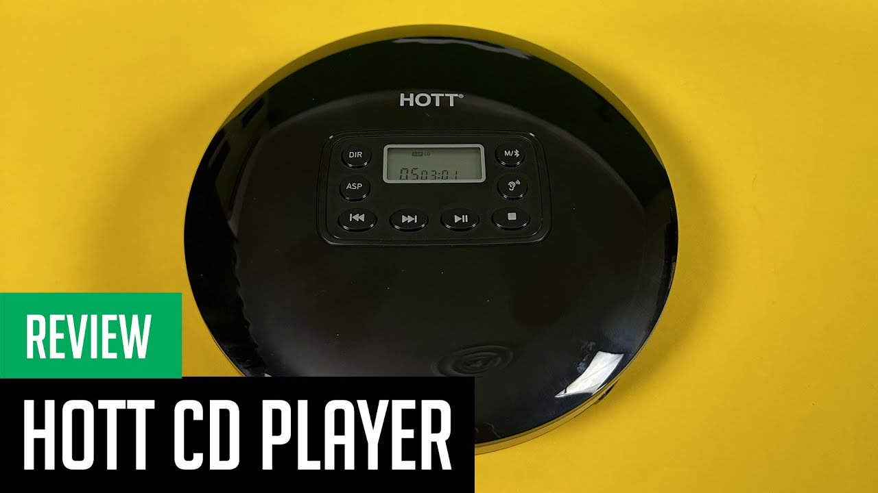 Reproductor de CD portátil HOTT (2023) - Review