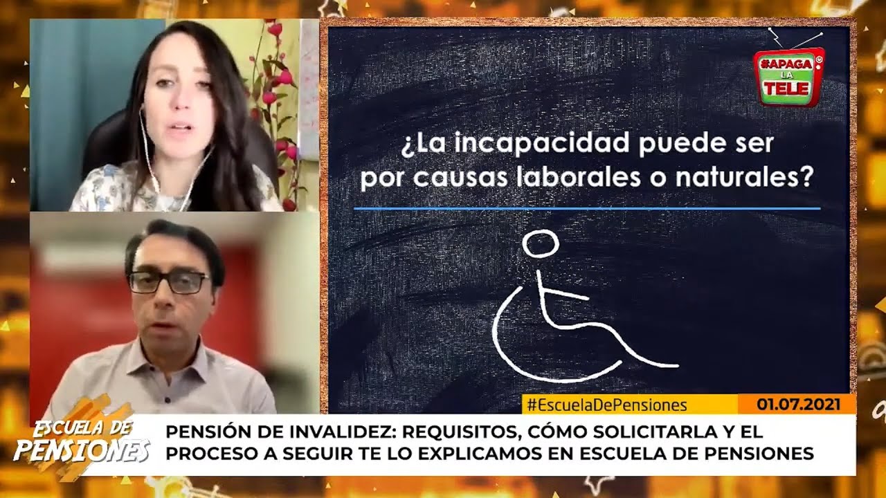 Escuela de Pensiones✊: Pensión de Invalidez