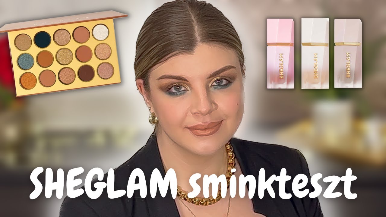 SHEGLAM SMINKTESZT | Afterglow paletta | Folyékony kontúr, pirosító, highlighter