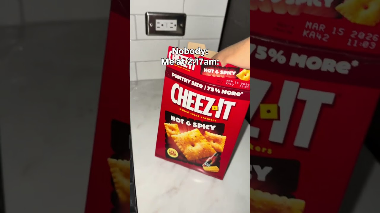 Cheez-It Hot & Spicy Time