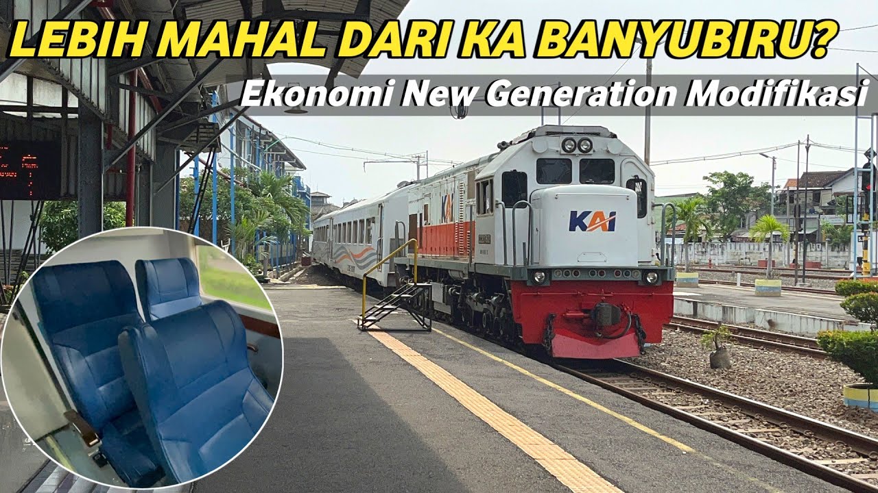Mencoba KA Joglosemarkerto di Kelas Ekonomi New Generation Modifikasi (Semarang Tawang-Solo Balapan)