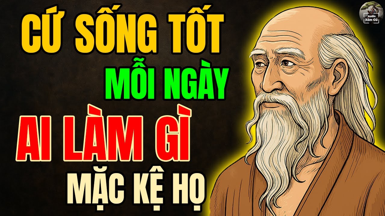 Cổ Nh&acirc;n dạy: Cứ Sống Tốt Mỗi Ng&agrave;y AI L&Agrave;M G&Igrave; Mặc Kệ Họ | Triết l&yacute; cuộc sống