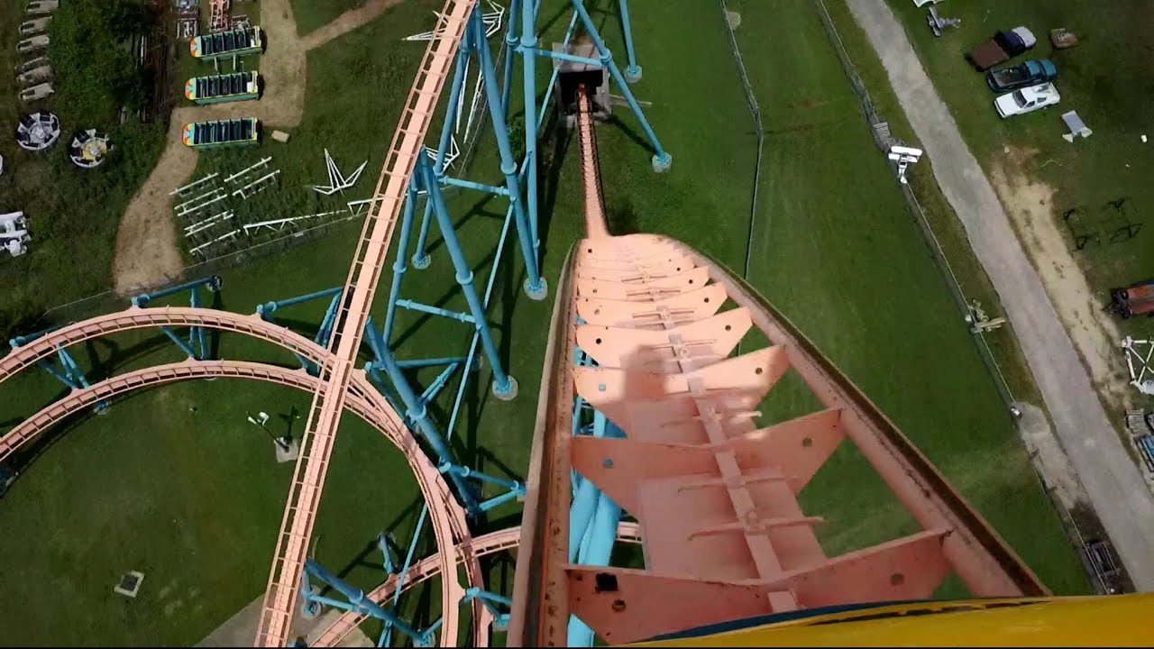 Titan Front Seat POV 2019 FULL HD Six Flags Over Texas