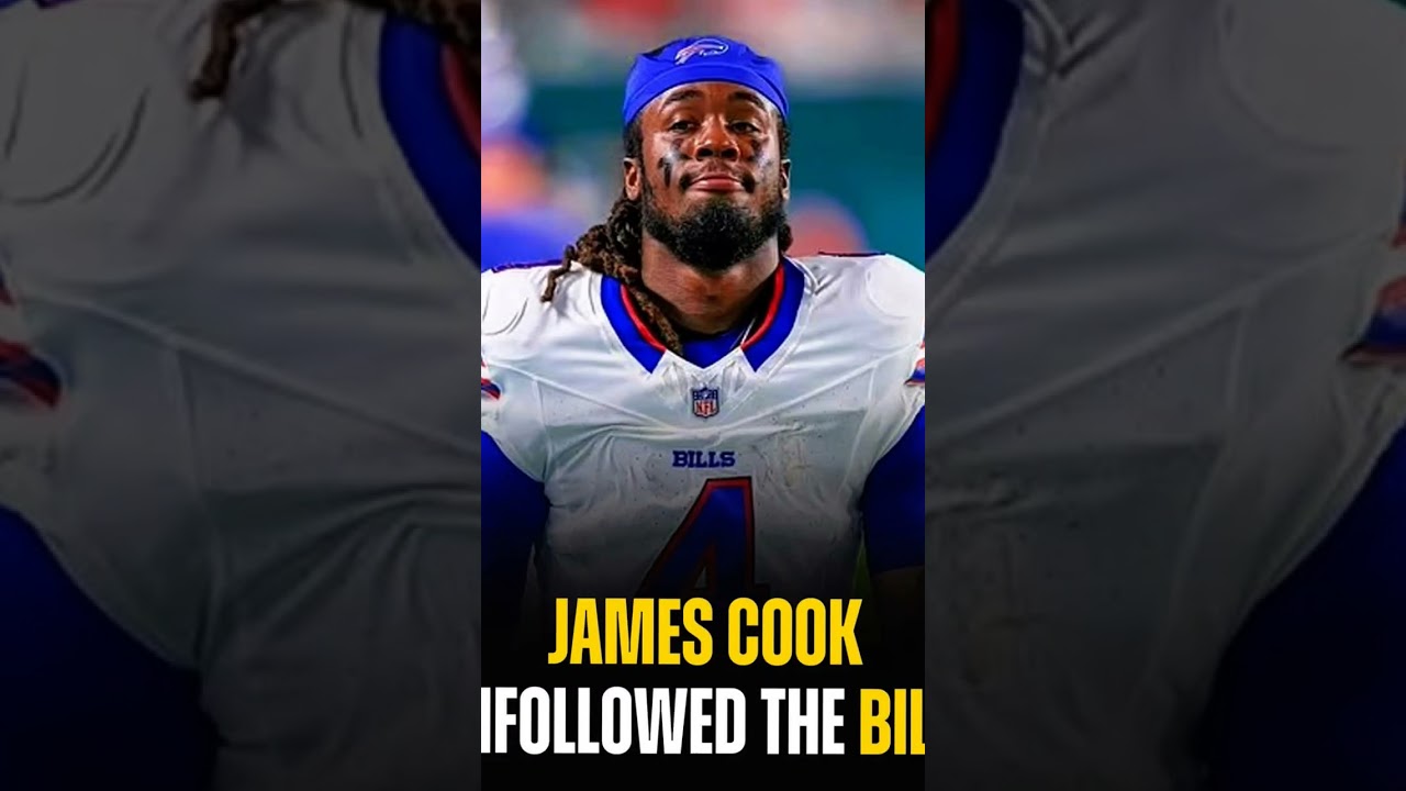 Why are the Buffalo Bills not giving James Cook a contract extension? 