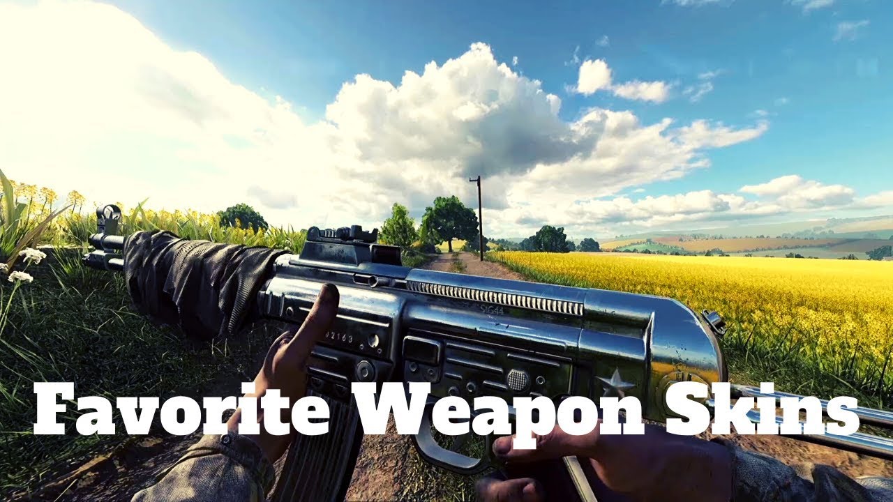 Battlefield V - My Favorite Weapon Skins So Far