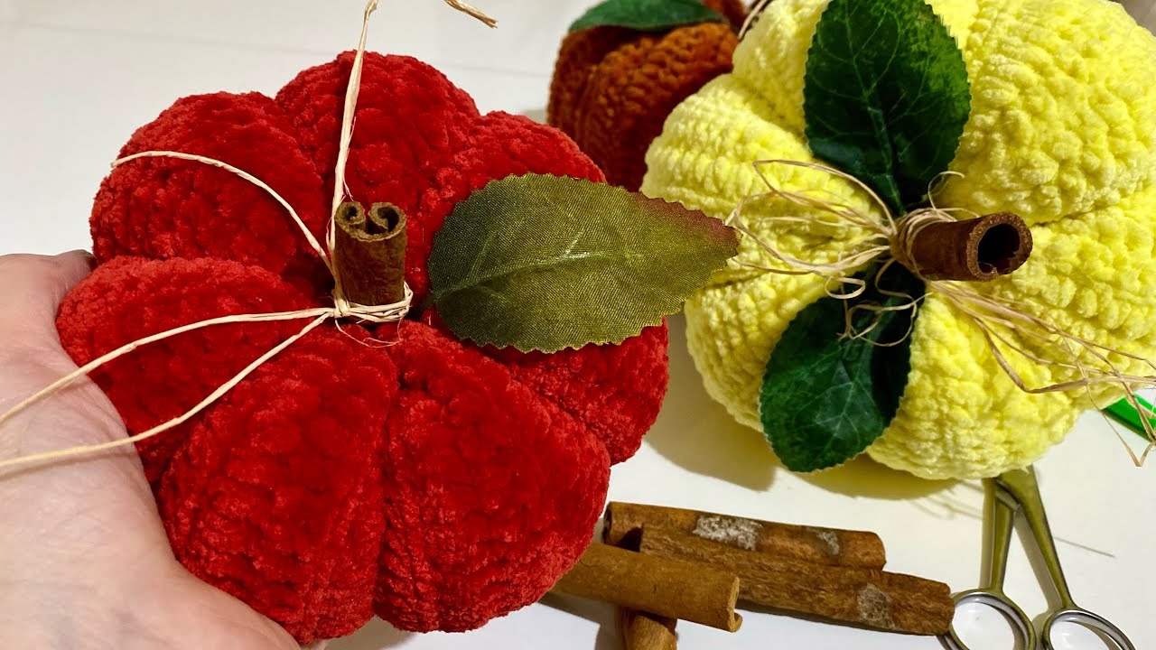Amigurumi kafide ipten bal kabağı tarifi #balkabağı 