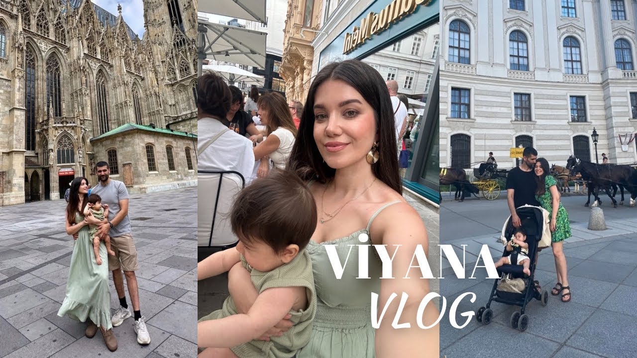 Viyana VLOG | Bebeğimizle İlk Tatilimiz, Meşhur Tatları Denedik, Turistik Yerler, Gezi Vlogu