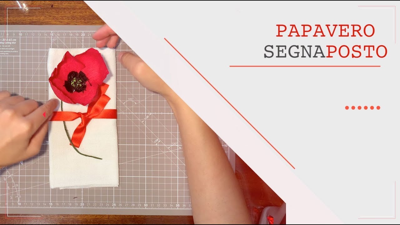 Tutorial : Papavero segnaposto