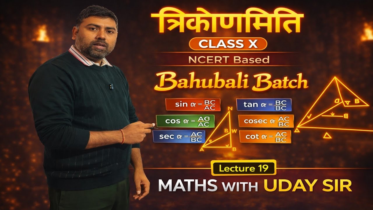 Trignometric Identities and examples from ncert with Uday Sir