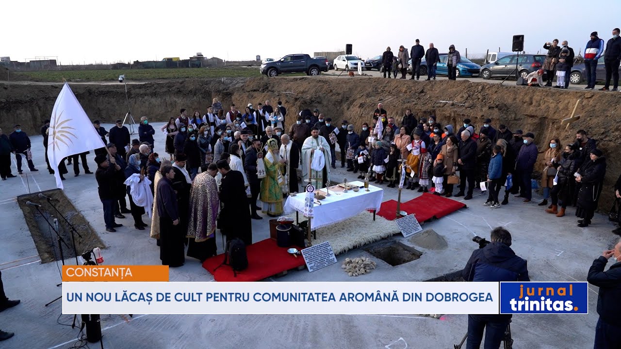 Un nou lăcaș de cult pentru comunitatea aromână din Dobrogea