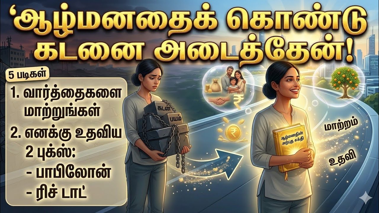 ஆழ்மனதின் அற்புத சக்தி - நான் எப்படி என் கடனை அடைத்தேன்? | Subconscious mind power tamil