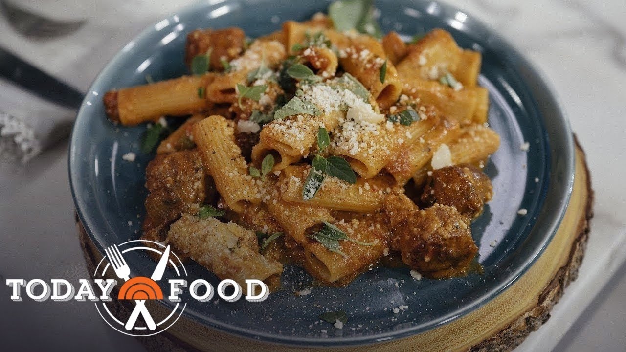 Bobby Flay Shares A Family Favorite Recipe For Creamy Rigatoni