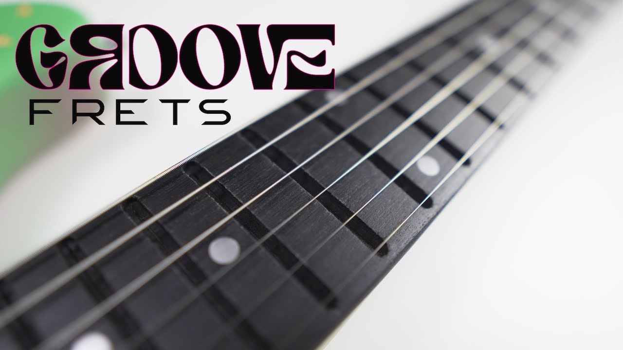 Fretless & Fretted in One! Grooved Frets Neck Mod