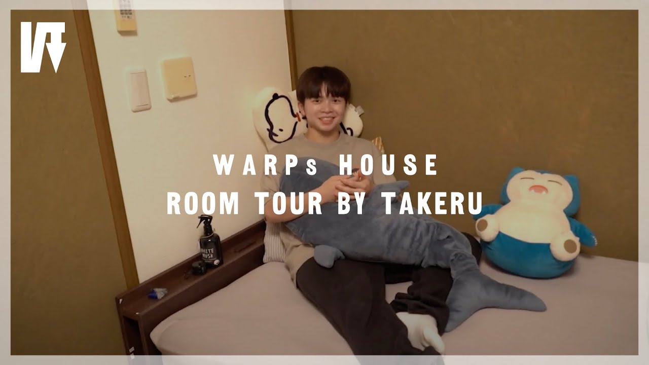 【WARPs HOUSE】Room Tour by TAKERU｜WARPs DIG｜Off-Season