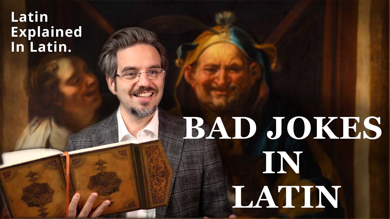 3 very dry jokes in Latin | Latin lesson in Latin
