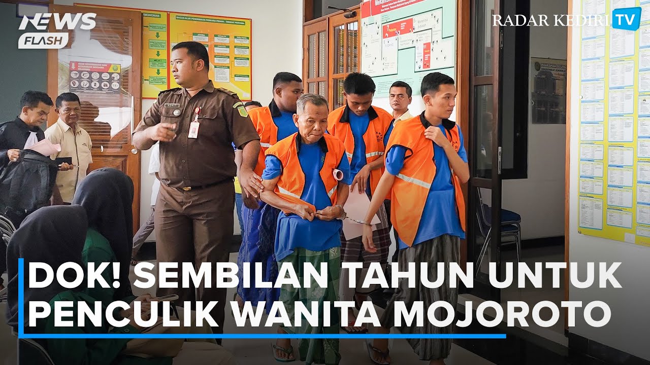 Penculik Wanita Asal Kediri Divonis 9 Tahun Penjara