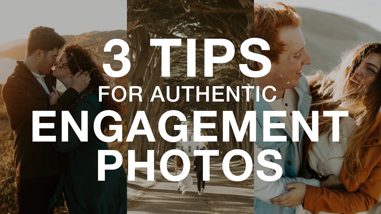 3 tips for authentic engagement photos