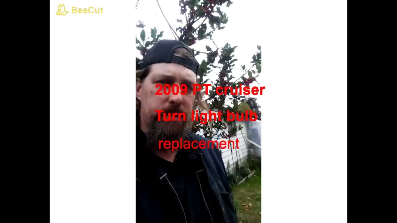 2009 pt cruiser turn signal light bulb replacement