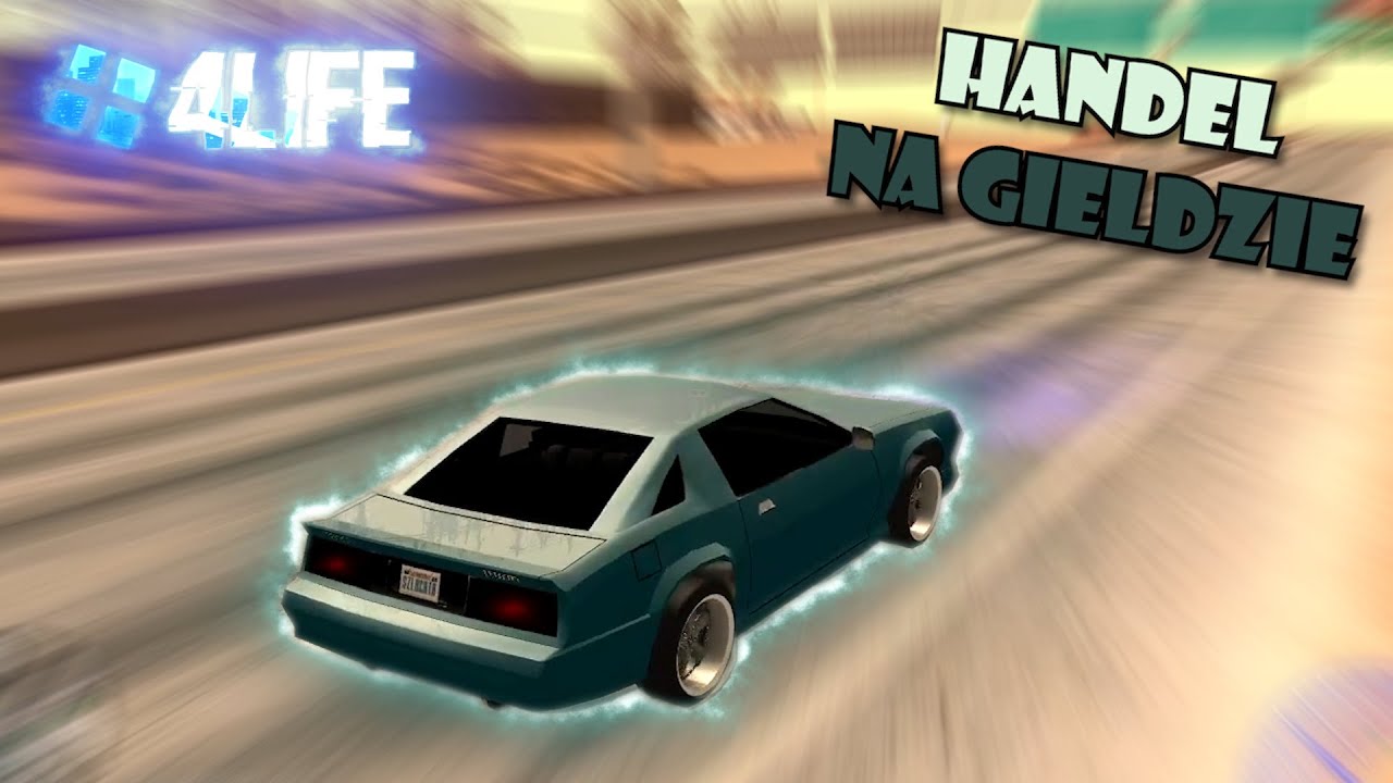 FAJNY ZAROBEK NA BUFFIE I ELEGY HANDEL NA GIEŁDZIE MTA 4LIFE #4life #gta #mta