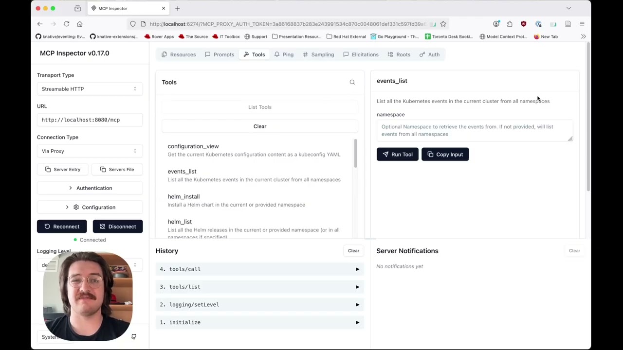 Kubernetes MCP Server Multi Cluster Demo