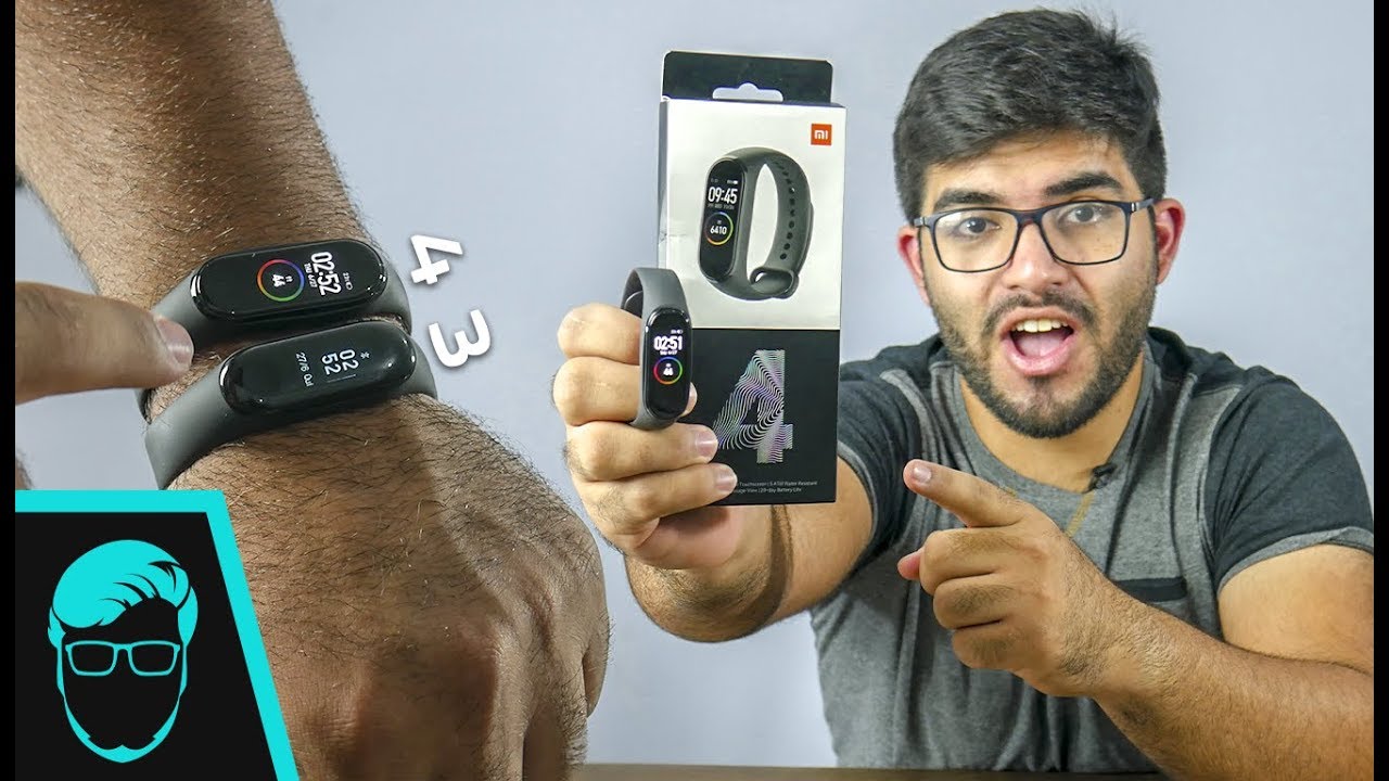 ELA CHEGOU! A Melhor de todas! XIAOMI MI BAND 4, agora você vai querer uma! | +Comparações