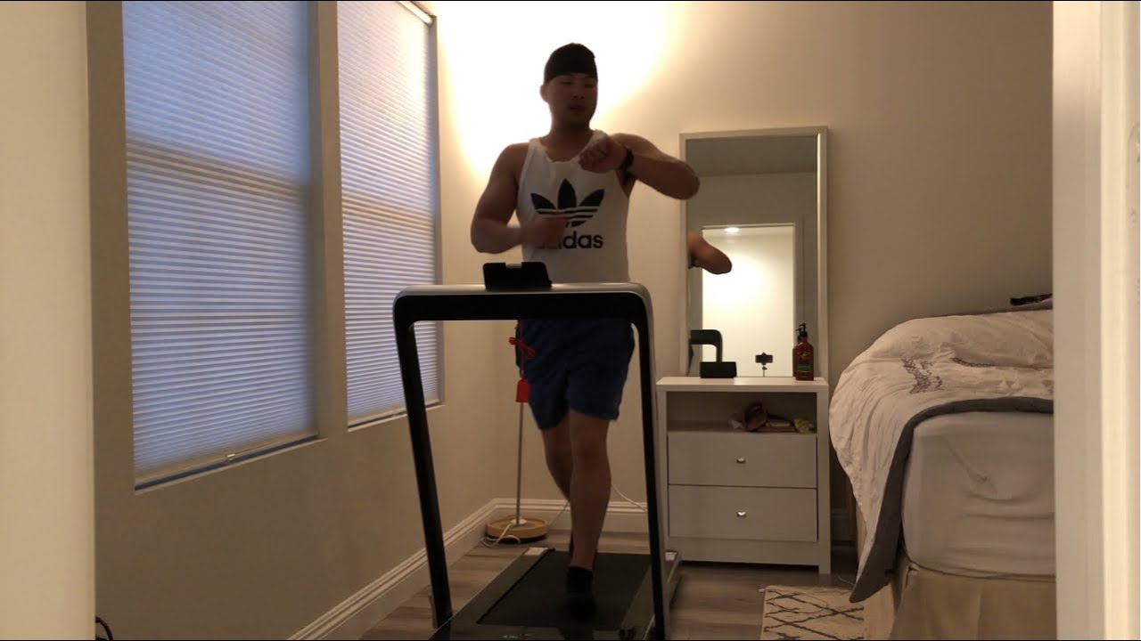 Running 1 Mile on Costway Plus SuperFit Treadmill
