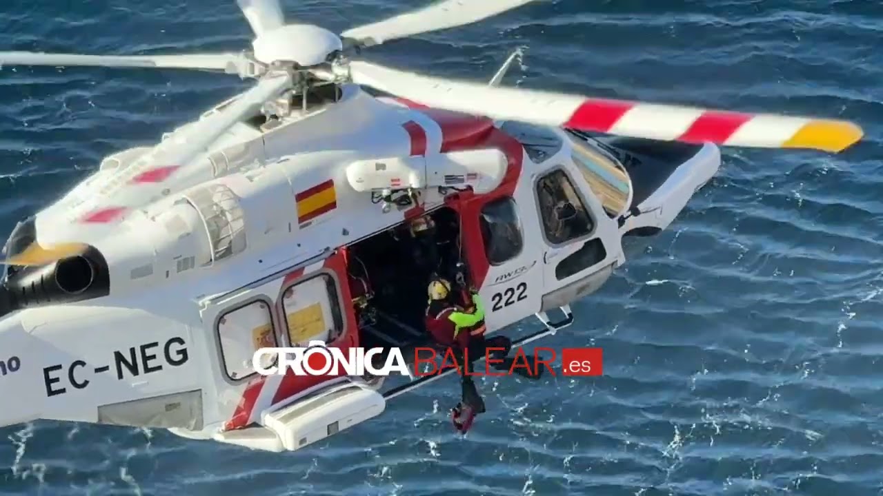 Complicado rescate a un excursionista tras caer por un acantilado de 20 metros en Llucmajor