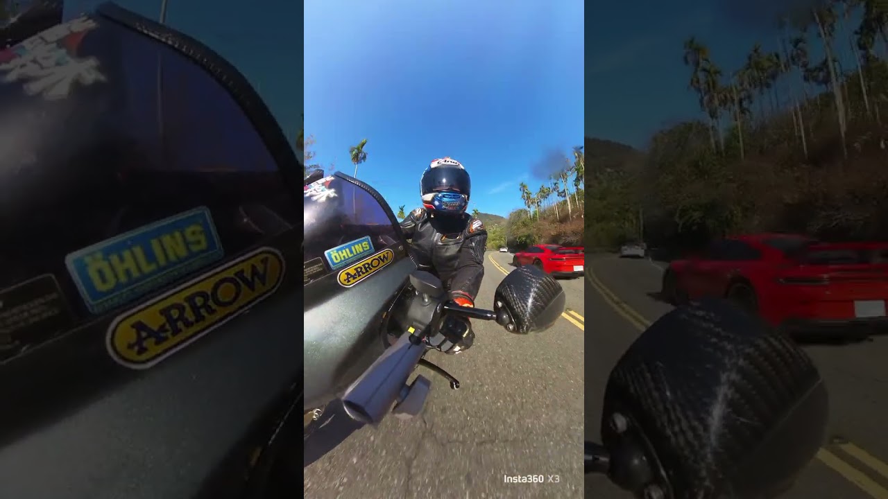 前輪更換瑪吉斯MA-SP試車磨合