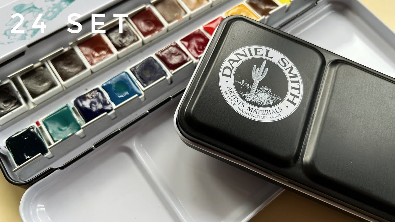 Daniel Smith Watercolor 24 Pan Set: The Perfect Mixing Palette?