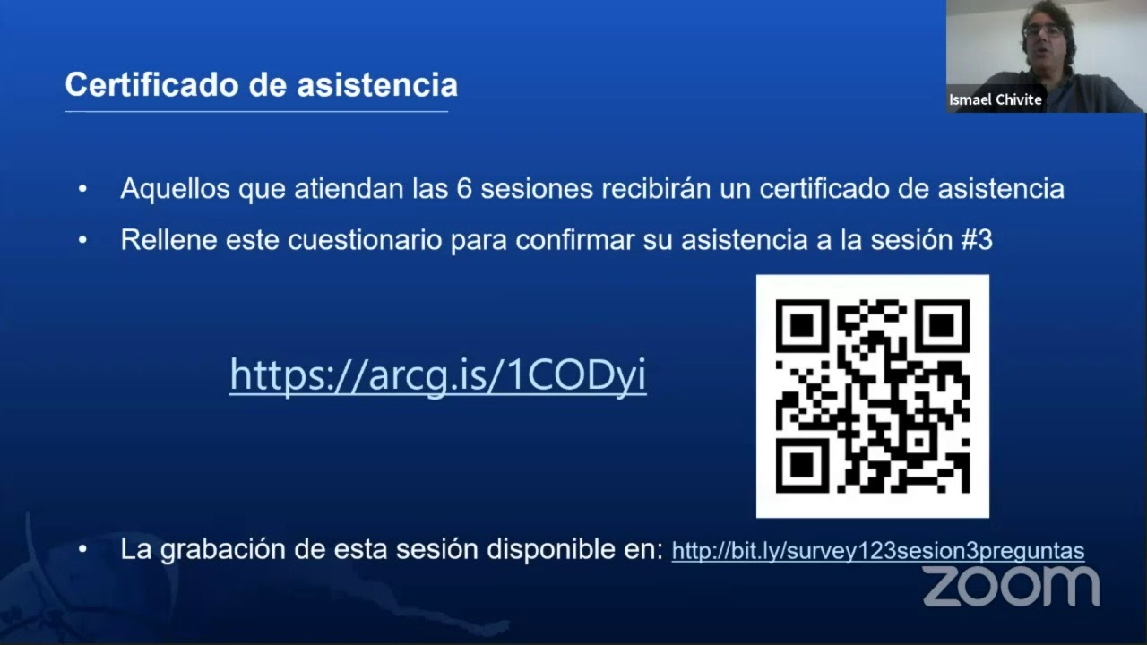 Taller ArcGIS Survey123 - Aprende a Generar Informes (3/6)