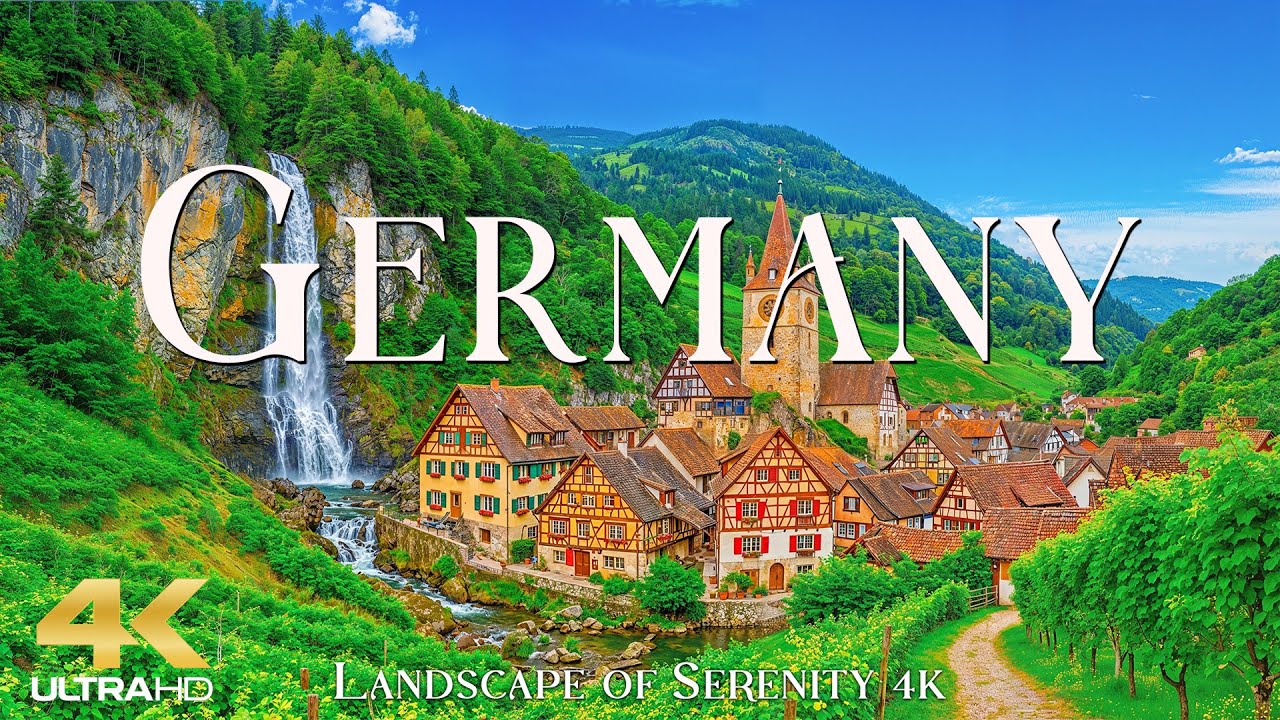 Germany 4K | Poetic Landscapes – Quiet Forests, Soft Valleys & Timeless Stillness