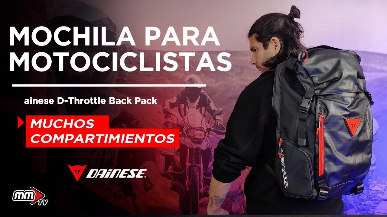 Dainese D-Throttle Back Pack mochila | Review de producto