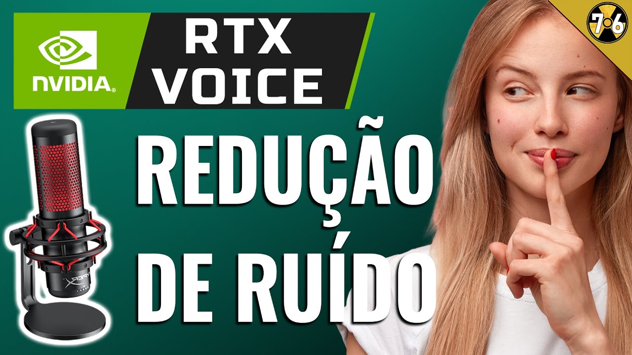 A MELHOR Redução de Ruído de Microfone com Nvidia RTX Voice
