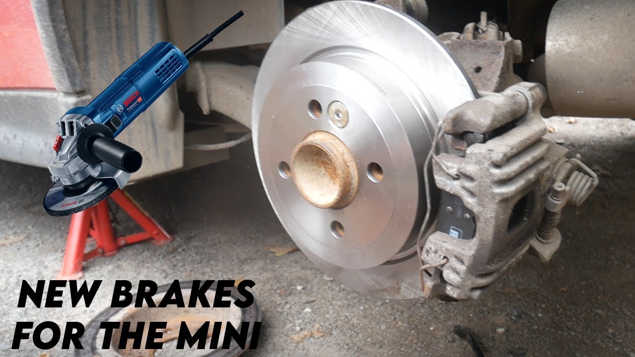 How To Change Your BMW Mini Brake Discs & Pads (Gen. 1) | Grinding Gears