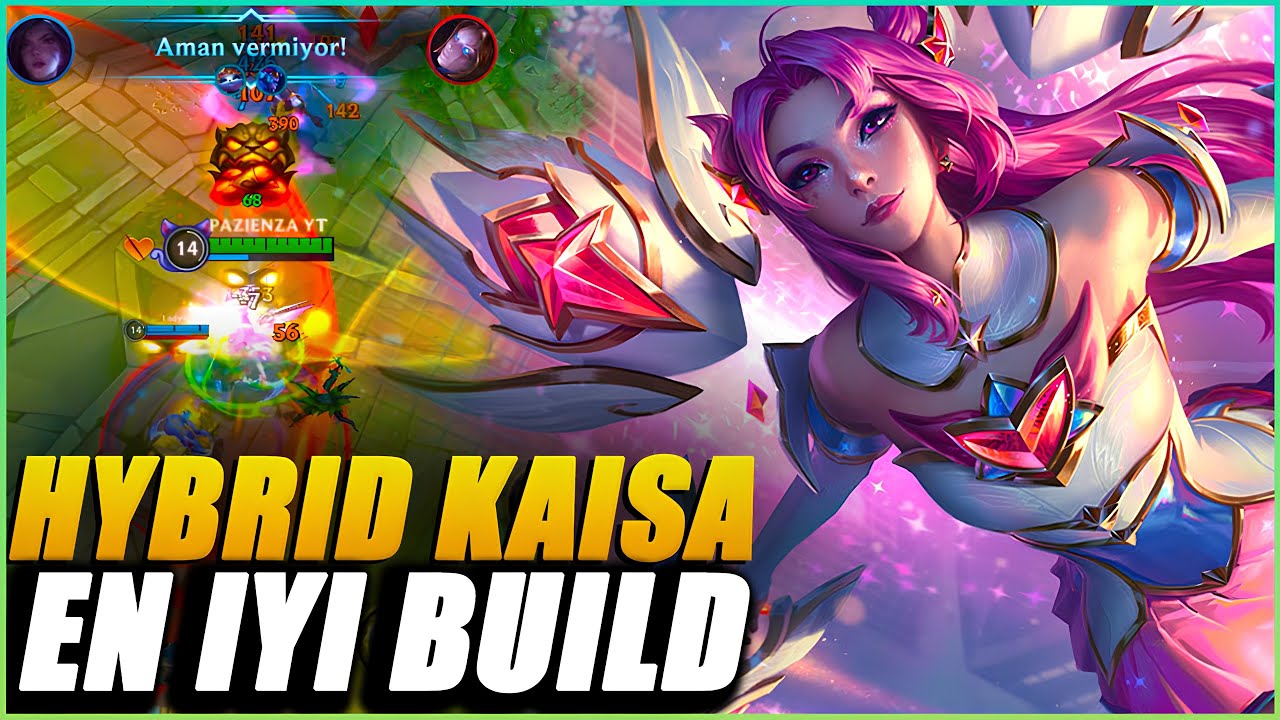 METANIN EN G&Uuml;&Ccedil;L&Uuml; ADCSİ KAISA BU BUILDLE OYUN TAŞIYOR! WILD RIFT