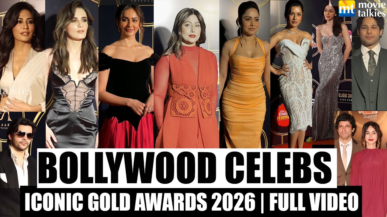 Hina Khan, Rakul, Veer Pahariya, Avneet, Chitrangada, Rupali, Alaya, Huma, Iconic Gold Awards 2026