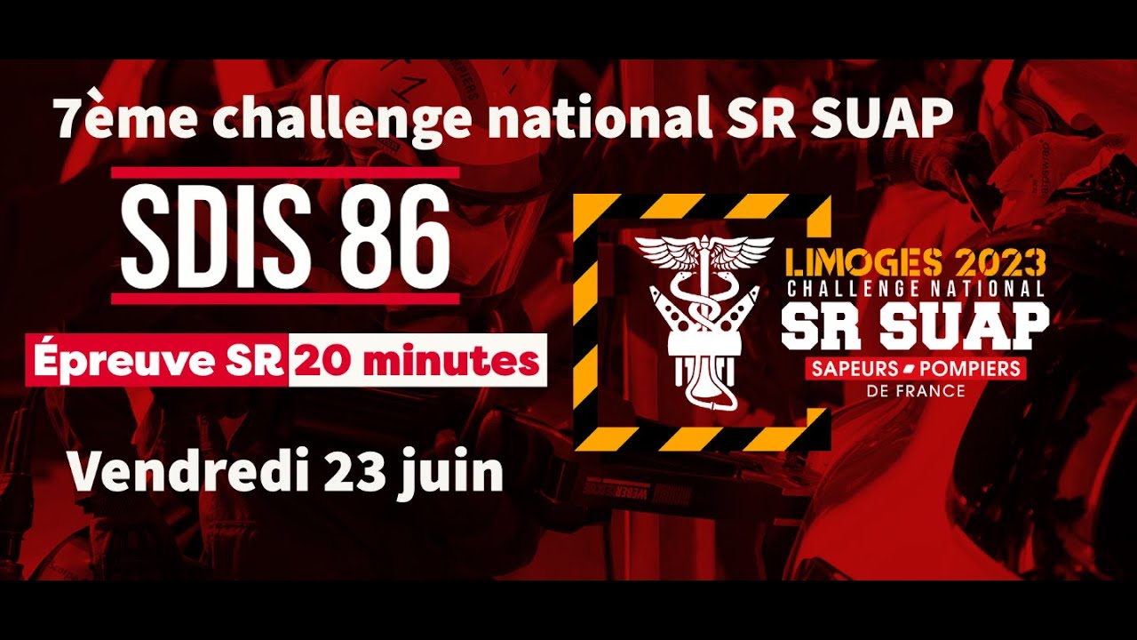 CNSR 2023 - Vendredi 23 juin - SDIS 86 - SR épreuve 20 minutes