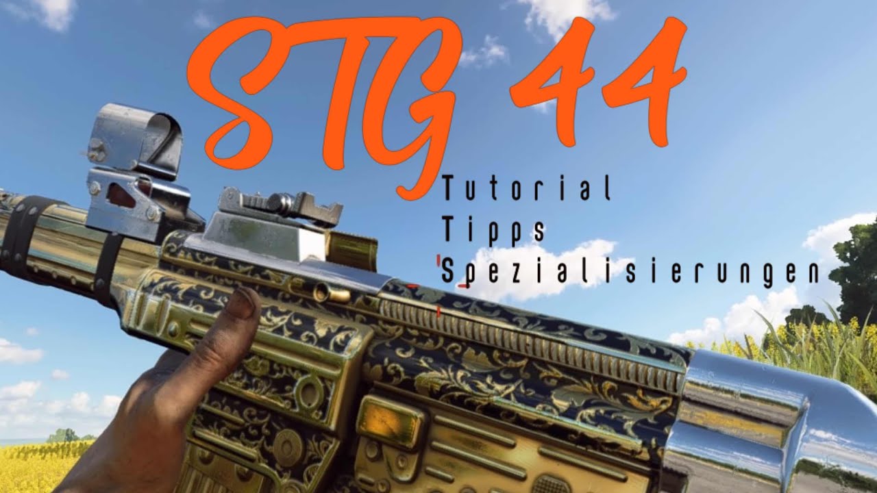 Battlefield 5 - STG 44 was wurde aus der OP Waffe 2020 [Tutorial, tipps, Spezialisierungen, deutsch]