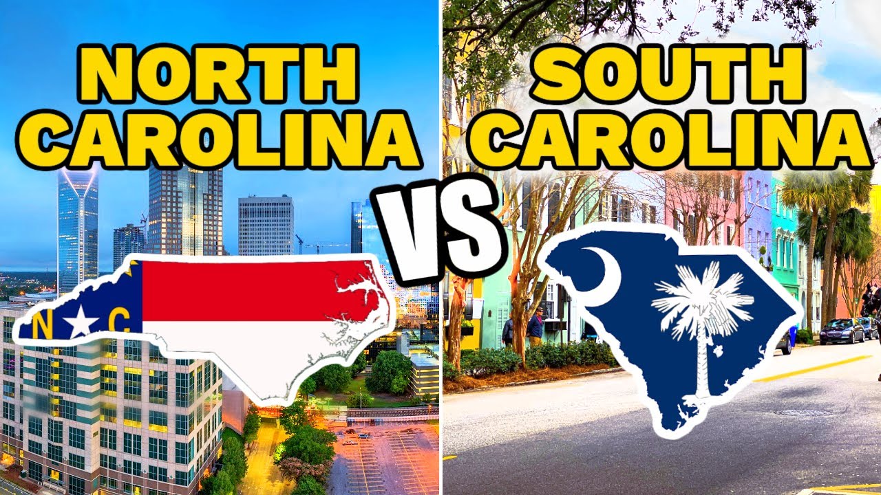 North Carolina VS South Carolina - (North Carolina and South Carolina Compared)