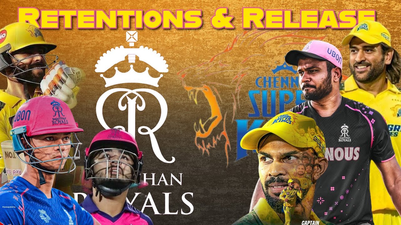 RR-and CSK future plan| big players release| what is the next steps in upcoming auction RR captain☠️