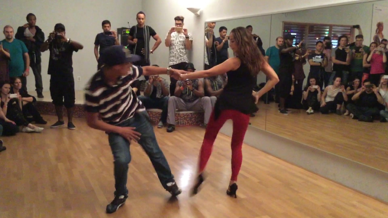 Dadinho & Anna Vozhevskaia dancing Zouk R&B at Dutch Zouk International Congress 2016 (Breda)