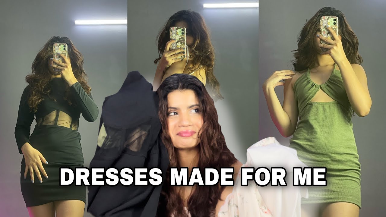 DRESSES MADE FOR ME , DRESSES FOR SKINNY GIRLS  |NIBHA|