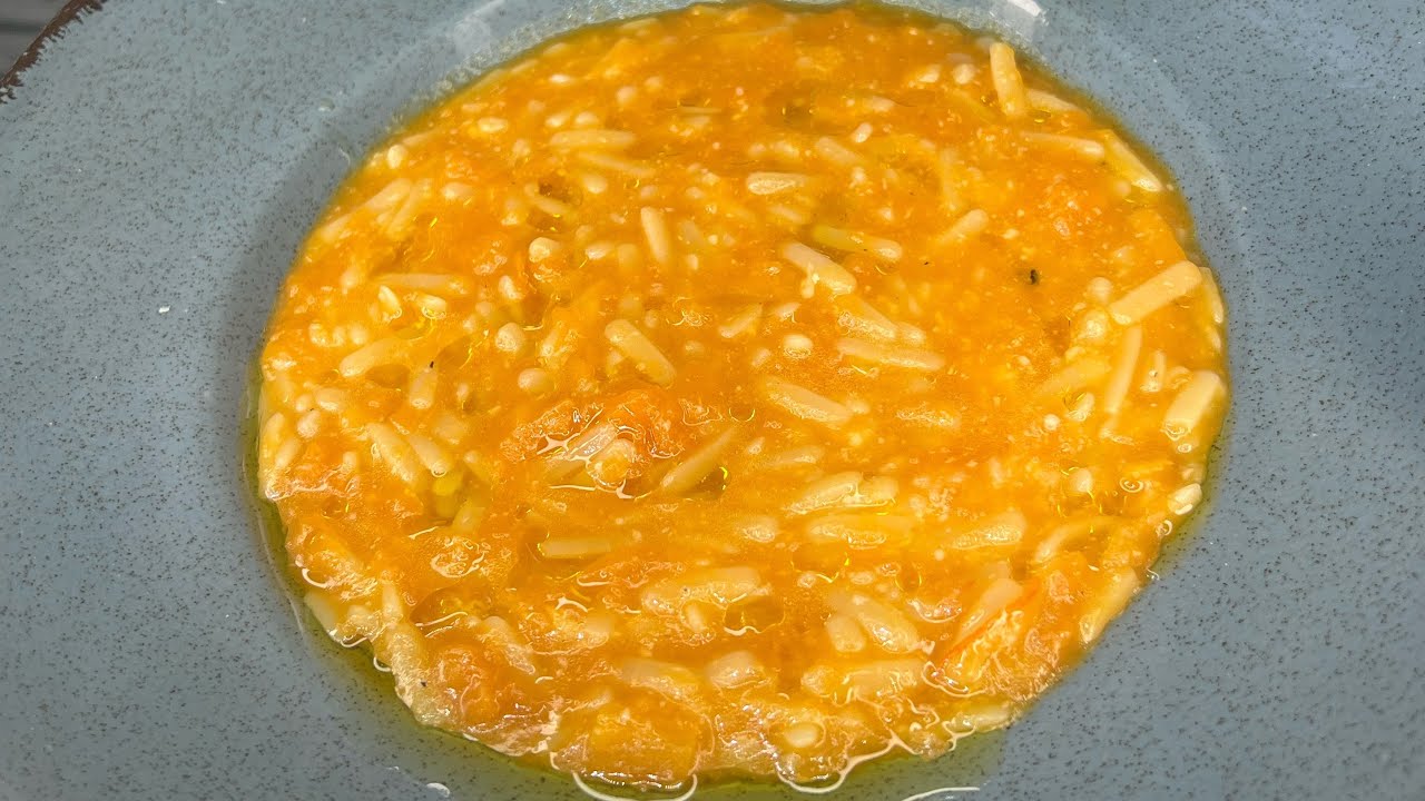 Risoni con la zucca: ricetta facile e gustosa 😋🇮🇹💫 #pastatime #pastarecipes #cucinelli #italianre 