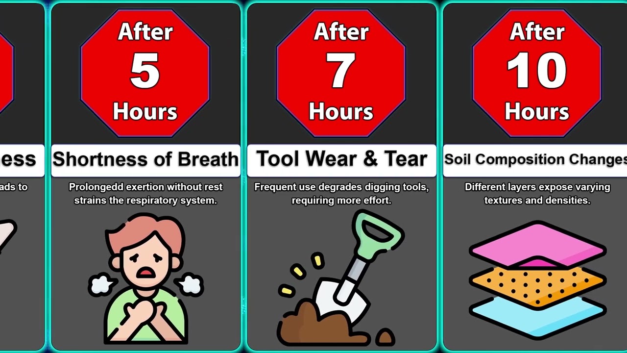 Timeline: Digging Nonstop Then What Happens? 💀🤯