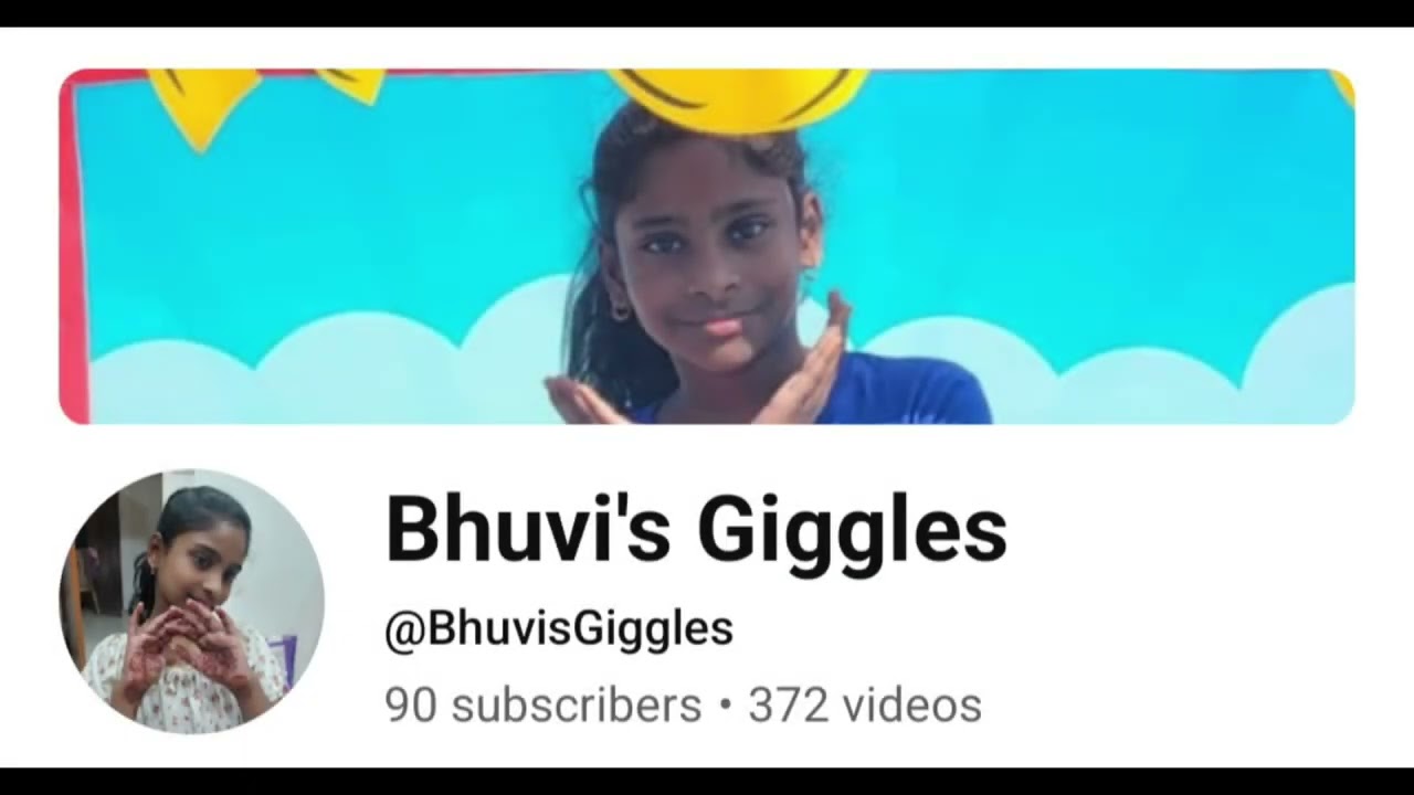 Thank you for Subscribing to my channel Bhuvi's Giggles and thanks for supporting me 🥰😍❤️
