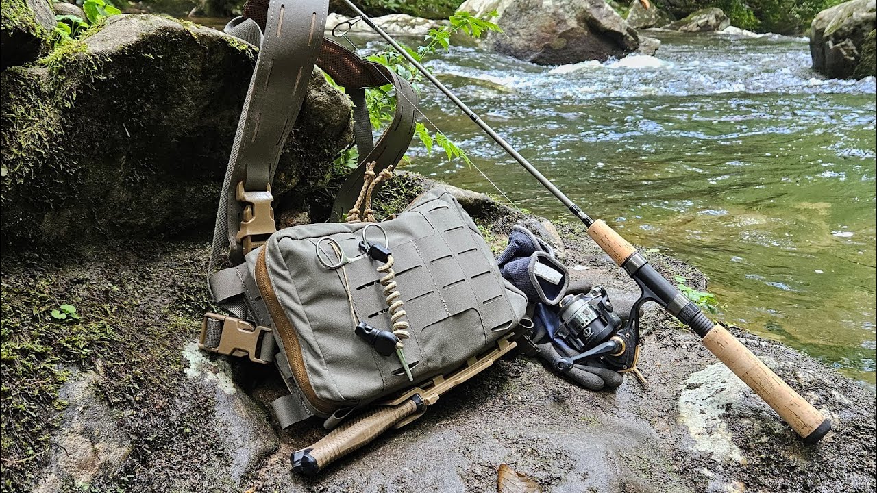 Fly Fishing Chest Pack | Modular Chest Rig-Kit Bag by FullTang Tactical
